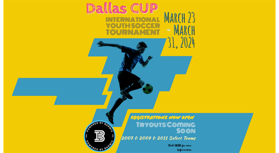 Barwis FC / FLA invited to Prestigious Dallas Cup 2024! 