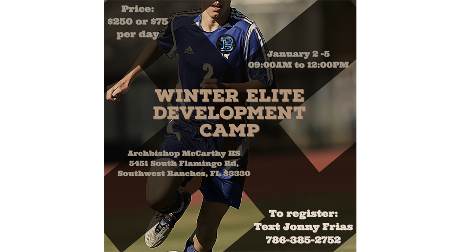 Winter Elite Development Camp