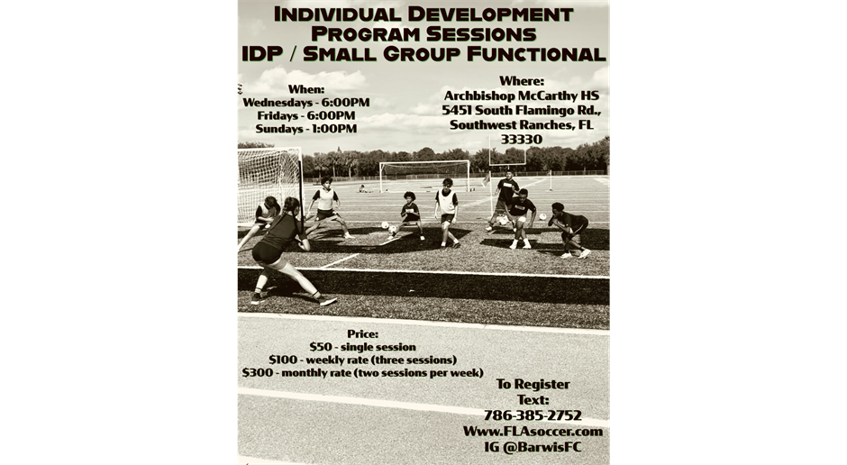 Small Group Sessions & IDP Training